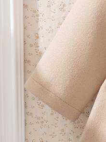 Souflis French Retro Thick Long Sleeve Overcoat, Suitable For Parties, School, Outings And Various Occasions, Women & Girls Overcoat, Autumn/Winter