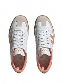 Adidas Samba OG 女鞋 奇迹粘土色/水晶白 IG5932 - 雲白/神奇黏土/水晶白 - 查看 2
