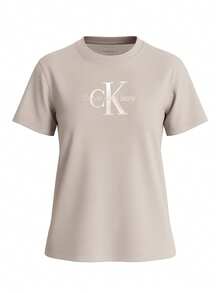 Calvin Klein Relaxed Women's T-Shirt Grey - Beige - View 2