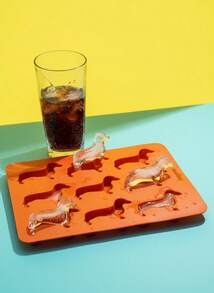 Joivida 3D Dachshund Chocolate Cake Mold - Perfect For Beer Ice Cubes, Party DIY Fudge, Baking And Cooking Decoration