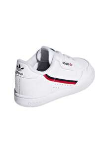 Adidas Continental 80 Kids Shoes Cloud White / Scarlet / Collegiate Navy F99787 - Cloud White / Scarlet / Collegiate Navy - View 3