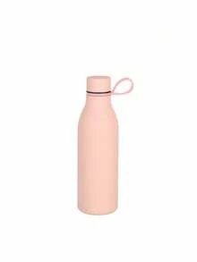 500 ml/17 oz Tasse isotherme à double paroi en acier inoxydable avec poignée, finition en caoutchouc mat, tasse à petite bouche de couleur unie créative, convient pour les sports de plein air, le yoga, le bureau, le restaurant, les cadeaux d'anniversaire, les cadeaux de couple, la fête des mères, les cadeaux de vacances - multicolore - Voir 18