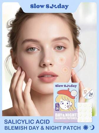 SlowSunday Day & Night Blemish Patches