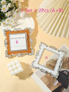 1pc Floral Decor Switch Outlet Wall Sticker, Stickers, Wall Decal, Vinyl Decal For Home Decorations, Spring Decoration Items Refresh Your Home, Festival Decoration Stickers Gifts Birthday Graduation - White - View 15