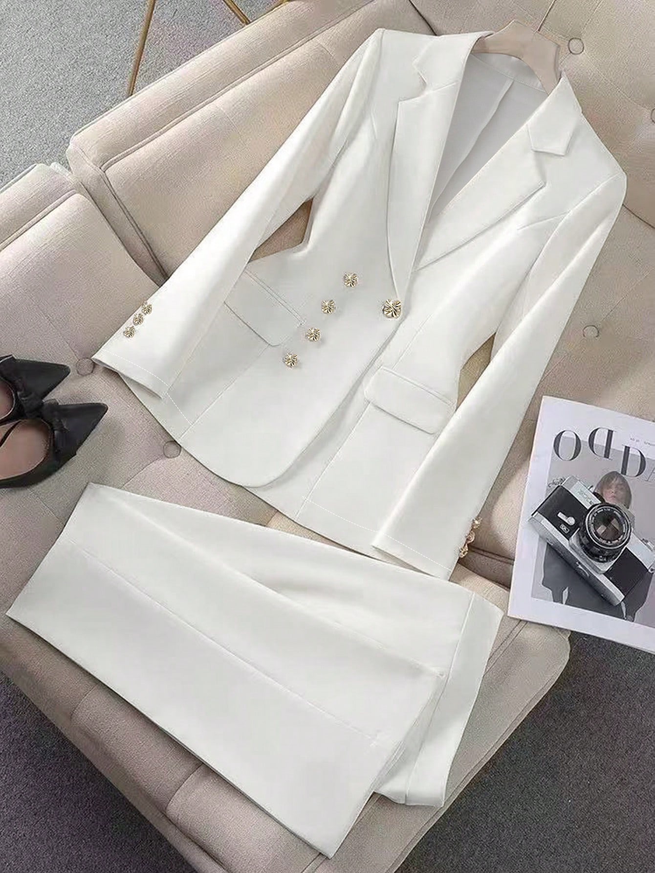 Franclia بدلة أعمال مناسبة للنساء بتصميم فرنسي بسي...