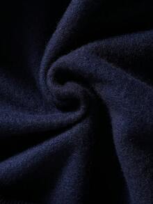 PAVTROS Men's Letter Embroidered Hooded Casual Long Sleeve Pullover Sweatshirt Navy Hoodie Streetwear Hoodie Hoodie For Men Y2k Hoodie Mens Cropped Hoodie - Navy Blue - View 6