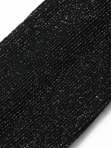 DAZY Sheer Black Pantyhose Leg Slimming Tights - Black - View 10