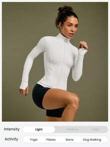 GLOWMODE Chaqueta De Rendimiento Featherfit™ Streamline - Blanco - Ver 6