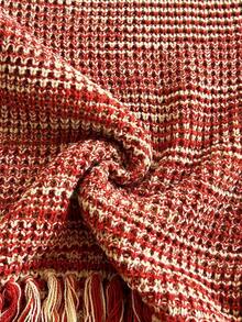 Soleia Women's Vacation Knitted Textured Metallic Fringe Mini Dress, Sexy Party Date Beach Holiday Summer Outfit, Suitable For Holiday Date, Afternoon Tea, Wedding Season, Beach Cruise Vacation, City Road Trip Vacation, Boho Vacation, Music Festival - Multicolor - View 7