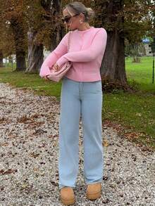 Jeta Ari 女式多功能仿麂皮一脚蹬凸纹鞋底踝靴，适合温暖的夏季鞋春季鞋春假复活节母亲节礼物 - 駝色 - 查看 4