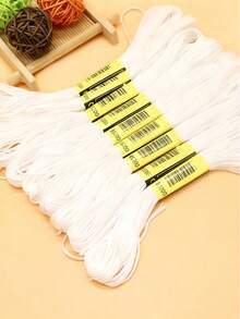 24件套十字绣线套装，棉质绣线，适用于DIY缝纫、布贴和拖鞋制作