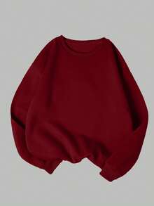 INAWLY 女士休闲套头卫衣三件套，黑色、杏色、酒红色百搭组合，适合户外活动、返校季、秋冬季穿着。 - 彩色 - 查看 3