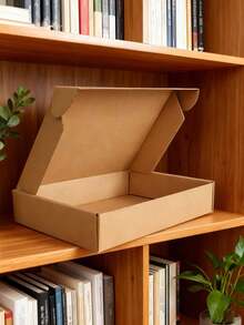 20 Cardboard Material Small Paper Boxes Mini Packaging Boxes, Empty Boxes, Holiday Birthday Party Gift Boxes, Handmade Soap Aromatherapy Packaging Boxes, Product Packaging Rectangular Paper Boxes - Khaki - View 2