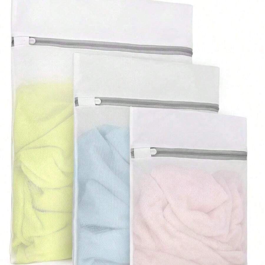 Bộ túi giặt lưới 5 món, thích hợp cho quần áo mỏng manh, áo ngực, tất, đồ lót, quần áo trẻ em và túi đựng đồ khi đi du lịch. - Nhiều màu - Xem 1