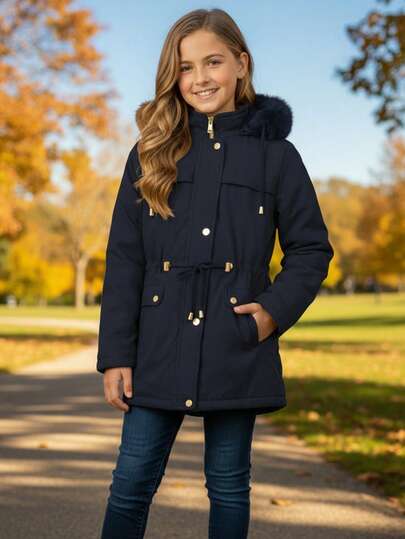 Chamarra Moderna Abrigo Niña Juvenil Moda