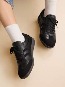 CUCCOO EASI Women's Casual Versatile Simple Commuter Shoes For Christmas - Black - View 9