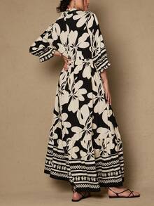 SHEIN LUNE 大码女装情人节套装 女式长裙 夏季女装 春季休闲女装 夏季度假 黑色和玫瑰色花卉领口、绑带、收腰设计 A 字长裙 长裙 ID AI-Adha 假日女装 长裙图案 Es Chirch 连衣裙 女士休闲印花无袖连衣裙 大码夏季长裙 大码夏威夷长裙 度假装长裙 夏威夷套装 大码印花连衣裙 女士休闲连衣裙 商务休闲女装 教师套装 女士假日套装 长裙 印花连衣裙 女士连衣裙 女士长款连衣裙 女士长款连衣裙 图案连衣裙 女士连衣裙 波西米亚风连衣裙 女士长款连衣裙 女士印花长款连衣裙 - 彩色 - 查看 2