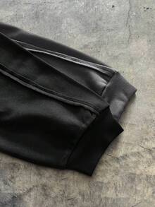 AXEPEAK 2件装男士休闲时尚街头日常通勤拼接连帽卫衣 - 彩色 - 查看 5