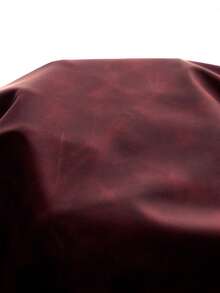 MaterniChic Maternity Clothes Maternity  Dress Summer Pregnant Clothes Red Dress Pu Leather Dress Elegant Party - Burgundy - View 9