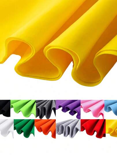 1 Roll Non Woven Felt Fabric Non Adhesive Craft Felt Material For DIY Sewing Doll Crafts Jewelry Box Christmas Halloween Decor Width 200mm Thickness 1mm Length 1 Meter