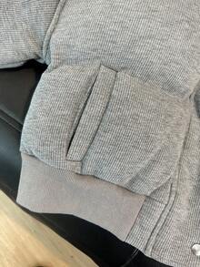 Franclia 女士时尚短款灰色羽绒服，冬季