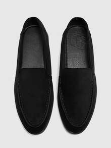 CUCCOO BIZCHIC Women's Casual Solid Color Comfortable Flats For Christmas Spring Shoes - Black - View 2
