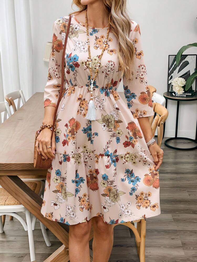 Women Short Casual Dress, Minimalist & Fashionable For Everyday Wear,Vacation Outfits Women