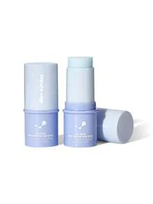 Slow Sunday Collagen Moisturizing Face Stick, Instantly Hydrates, Deeply Moisturizes, Makeup Primer, Makeup Touch-Up, Perfect For Spring And Winter Skin Care, Ideal For Holiday, Party, Travel, Outdoor Activity, For Valentine'S Day, Valentines Gift, Suitable For Spring Personal Care - Baby Blue - View 6