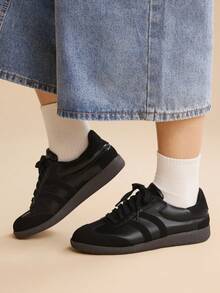 CUCCOO EASI Women's Casual Versatile Simple Commuter Shoes For Christmas - Black - View 8