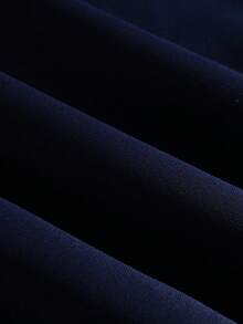 PAVTROS Men's Letter Embroidered Hooded Casual Long Sleeve Pullover Sweatshirt Navy Hoodie Streetwear Hoodie Hoodie For Men Y2k Hoodie Mens Cropped Hoodie - Navy Blue - View 4