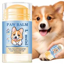 1 pieza 40g Crema hidratante para el cuidado de las almohadillas de las patas de gato y perro, tipo universal para el cuidado de las patas de gatos y perros - Naranja - Ver 1