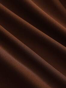 Franclia Coffee-Color Women's Sleeveless Vest Matched With Coordinating Skirt, Women's Suit Set