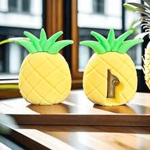 1 عبوة، مبراة أقلام بشكل فراولة جميلة، مبراة صغيرة محمولة كاواييي ملونة، مبراة أقلام بشكل فاكهة، ملحق قاطع أقلام، لوازم مكتبية للمنزل والمدرسة - الأحمر - مشاهدة 19