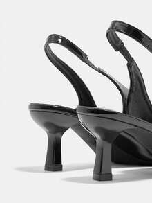 CUCCOO CURVES 女士休闲纯色无后跟宽楦高跟鞋