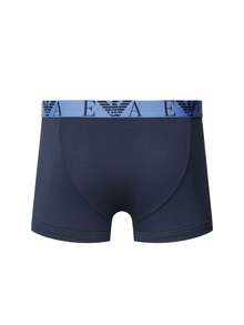 Emporio Armani 3 Pack Men's Boxers - Navy Blue - View 2