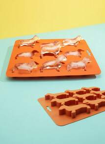 Joivida 3D Dachshund Chocolate Cake Mold - Perfect For Beer Ice Cubes, Party DIY Fudge, Baking And Cooking Decoration