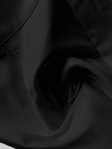 Franclia Petite 2025 春季新品：女士白色直筒休闲裤——轻松打造通勤造型，垂坠感柔软，经典百搭。 - 黑色 - 查看 3