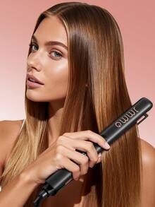 JMMO Hair Straightener Iron, Flat Iron Infused With Argan Oil & Keratin, Professional Ceramic Flat Iron For Less Frizz, Shines And Smooth, Styling Tools-EU Plug