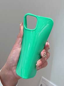 Solid Phone Case - Green - View 2