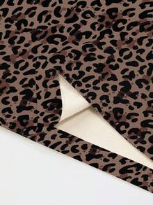 Rovax Áo thun cổ tròn dài tay họa tiết da báo ôm sát dành cho nữ - Nhiều màu - Xem 7