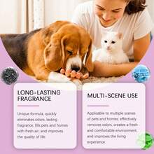1Pc/2pcs Pet Odor Eliminator & Freshener Spray, Cats & Dogs Deodorizing & Air Freshening Care Mist - Multicolor - View 6