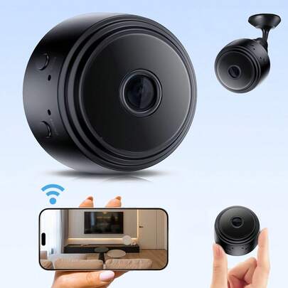Teckwe Camera IP WiFi không dây, Camera an ninh nhà thông minh với video rõ nét, Giám sát từ xa qua ứng dụng di động, Camera thú cưng