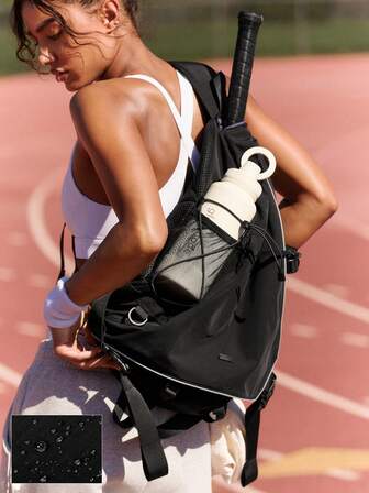 GLOWMODE 26L Winter Ace Adjustable Strap Multi-Purpose Water-Resistant Zipper Pockets Tennis Crossbody Bag Tennis Daily Active Wear