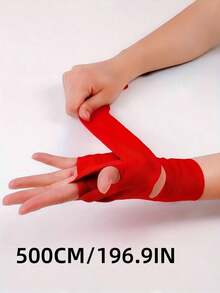 2条装防滑透气速干手部绷带，弹性支撑，保护手腕，适用于拳击、综合格斗训练、健身房锻炼、泰拳实战，男女运动必备装备