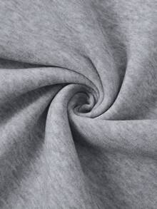 Manfinity Dauomo 男士休闲宽松拉链连帽衫，秋冬季