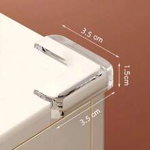 12 قطعة من واقيات الزوايا الشفافة - لاصق عالي القوة، مناسبة للطاولات والأثاث والزجاج والخزائن وما إلى ذلك. - متعدد الألوان - مشاهدة 4