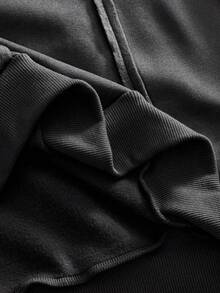 AXEPEAK 2件装男士休闲时尚街头日常通勤拼接连帽卫衣 - 彩色 - 查看 11