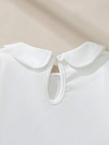 Souflis Souflis 2pcs Baby Boy Autumn New Fashion Lapel Long Sleeve Top With Cute Horse Pattern And Bib Pants Set