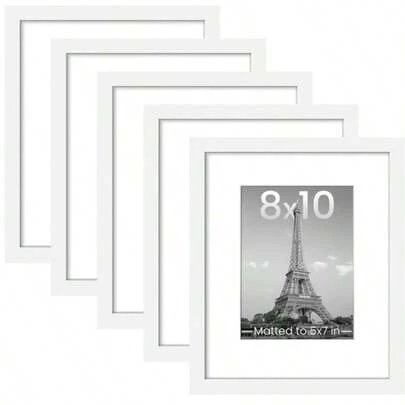 4Pcs/Set Photo Frames For Picture Wall 10x15 13x18 15X20 20X25 Pictures Frame For Table Top Display And Wall Mounting Frames Photo Decor