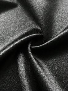 Viva Relle Plus Size Sexy Elegant Off-Shoulder Backless Dress - Black - View 8